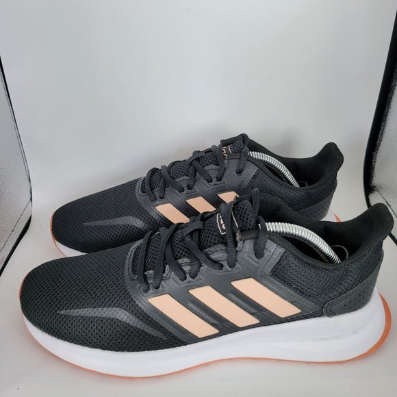 Adidas RunFalcon Women's Running Black/Pink EE6932 US Size 6 - Picture 2 of 8